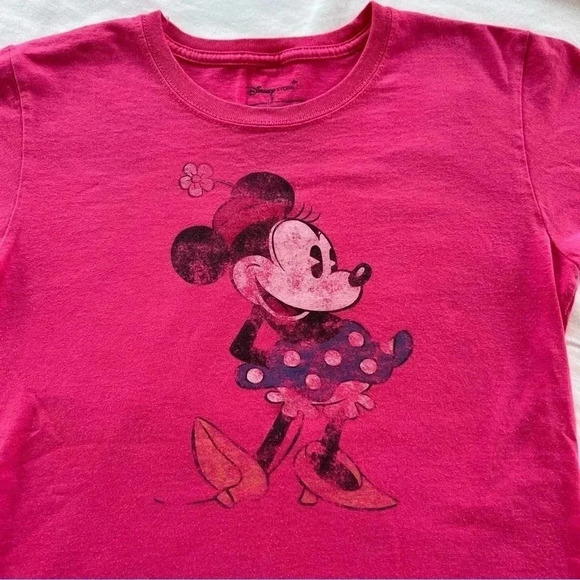 Disney vintage women’s hot pink Minnie Mouse tee shirt - Picture 8 of 8